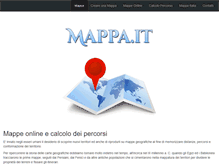 Tablet Screenshot of mappa.it